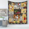 Snoopy Christmas 3D Quilt  Quilt